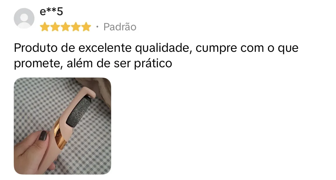Captura de avaliação de comprador
